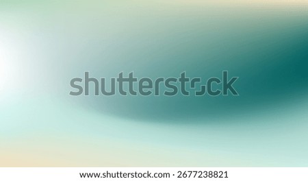 Blurred color gradient background, abstract yellow green blue turquoise grain gradation texture, vector soft teal texture blur abstract background