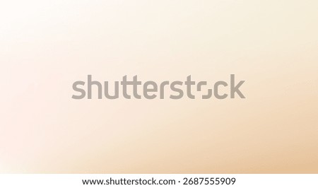 Blurred color gradient background, abstract brown beige khaki grain gradation texture, vector soft pale yellow texture blur abstract background