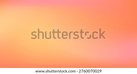 Blurred color gradient background, abstract orange grain gradation texture, vector soft peach noise texture blur abstract background