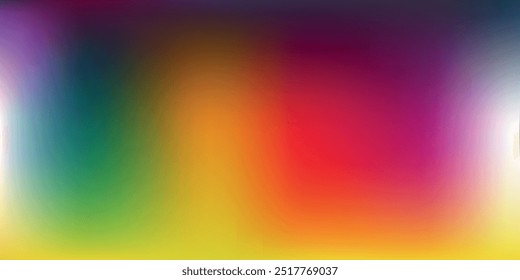 Blurred color gradient purple pink blue grainy color gradient background. vector ilustration