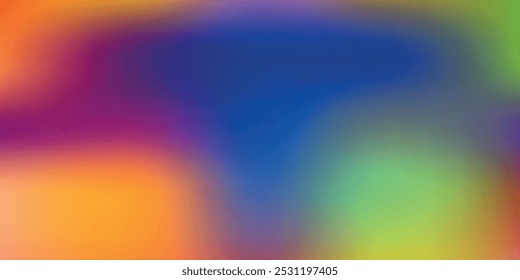 Blurred color gradient purple pink blue grainy color gradient background. vector ilustration