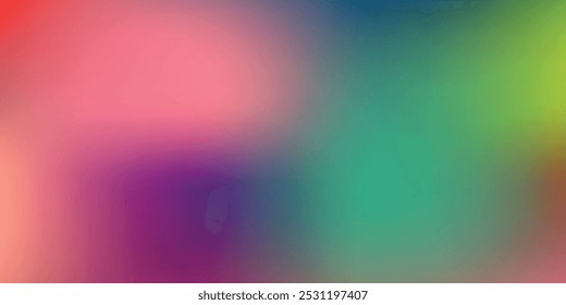 Blurred color gradient purple pink blue grainy color gradient background. vector ilustration