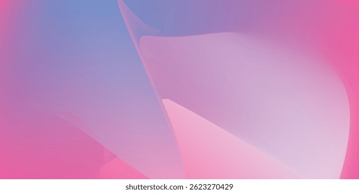 Blurred color gradient purple pink blue grainy color gradient background. Vector Design