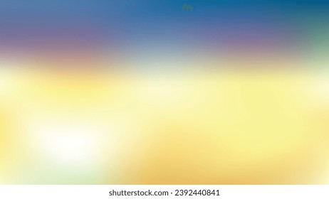 Blurred Color Wave Vibrant Gradient Background. Smooth and blurry colorful gradient mesh background. Colorful mesh gradient abstract background
