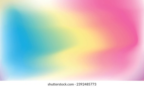 Blurred Color Wave Vibrant Gradient Background. Smooth and blurry colorful gradient mesh background. Colorful mesh gradient abstract background