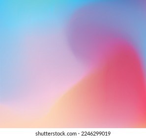 Fondo abstracto de color borroso, gradiente colorido, ilustración colorida con gradiente en estilo abstracto, transiciones de gradiente azul rosado, diseño moderno para tus aplicaciones fondo de pantalla