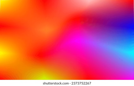 Blurred colored abstract background. Colorful gradient. Mesh Gradient. 