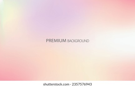 Blurred colored abstract background multicolor. iridescent colors. Colorful gradient. Gradation . blurred background. Light color. soft color purple, pink, red, blue, green, yellow. Vector gradient