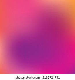 Blurred colored abstract background. Smooth transitions of iridescent colors. Colorful gradient. Rainbow backdrop