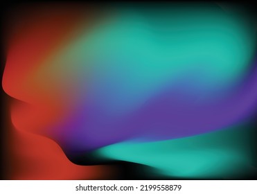 Blurred colored abstract background. Smooth transition from colorful. Colorful gradient. very suitable for social media background
