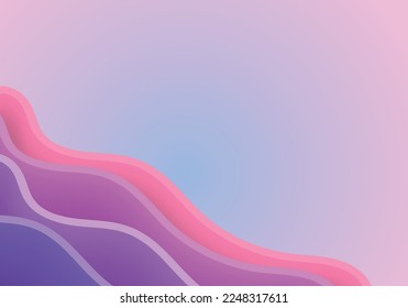 Blurred colored abstract background. Smooth transitions of iridescent colors. Colorful gradient. colorful backdrop.