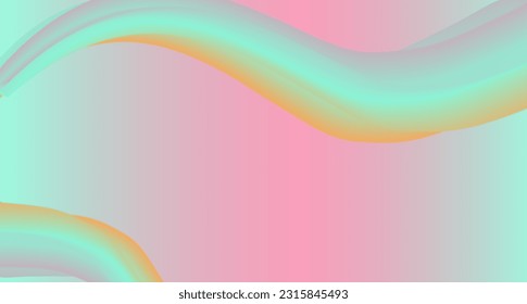 Blurred colored abstract background. Smooth transitions of iridescent colors. Colorful gradient. Rainbow backdrop.