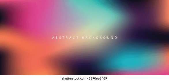 Fondo abstracto de color borroso. Transiciones suaves de colores irrisorios. 