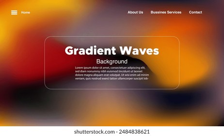 Blurred colored abstract background. Smooth transitions of sparkling colors. Colorful gradient.
