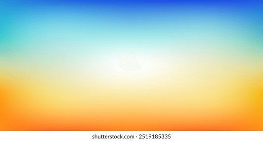 Blurred colored abstract background. Smooth transitions of iridescent colors. Colorful gradient. Rainbow backdrop.