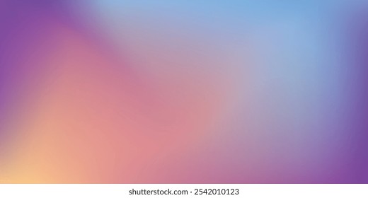 Fondo abstracto de color borroso. Transiciones suaves de colores iridiscentes.