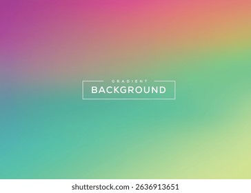 Fundo abstrato colorido desfocado. Transições suaves de cores iridescentes. Gradiente colorido. Plano de fundo em arco- íris