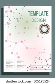 Blurred colored banner for web design. Vector illustration