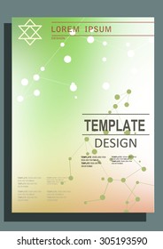 Blurred colored banner for web design. Vector illustration