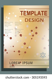 Blurred colored banner for web design. Vector illustration