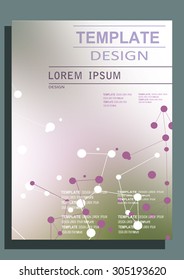 Blurred colored banner for web design. Vector illustration