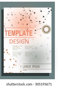 Blurred colored banner for web design. Vector illustration