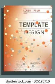 Blurred colored banner for web design. Vector illustration