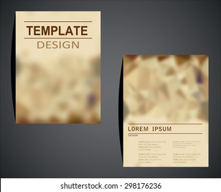 Blurred colored banners for web design. Vector illustration