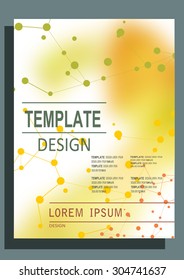 Blurred colored banners for web design. Vector illustration