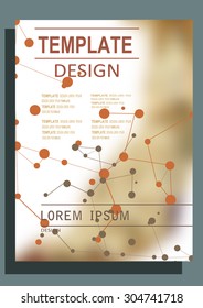 Blurred colored banners for web design. Vector illustration