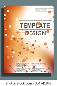 Blurred colored banners for web design. Vector illustration