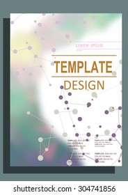 Blurred colored banners for web design. Vector illustration