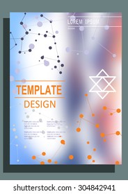Blurred colored banners for web design. Vector illustration