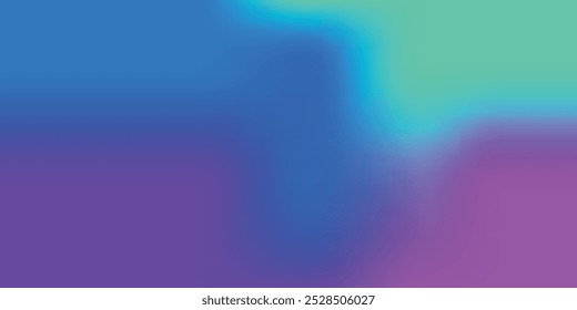 Blurred colored gradient background for presentation, banner