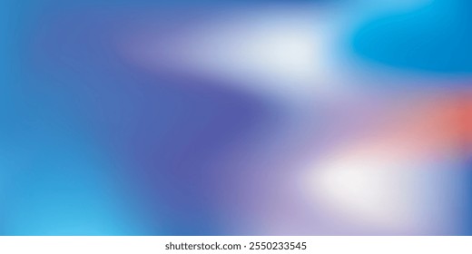 Blurred colored gradient background for presentation, banner,backdrop. Vector illustration.