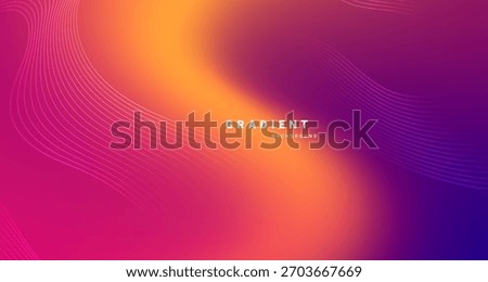 Blurred colored gradient background for presentation, banner,backdrop. Vector illustration. 