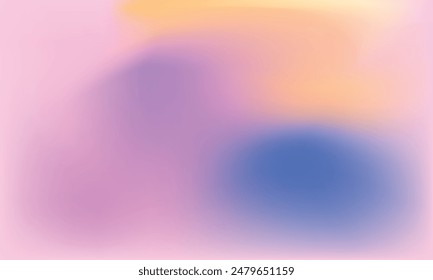 Blurred colorful background design, Gradient minimalist background.