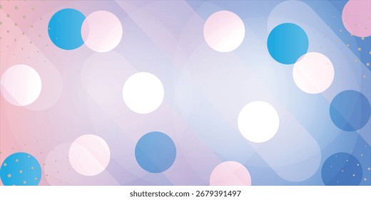 Blurred colorful bokeh esign  .Vector abstract pastel gradient background