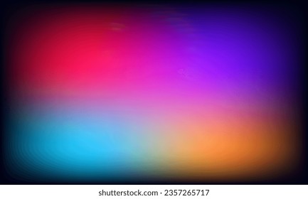 diseño de fondo de gradiente de color borroso con efecto oscuro