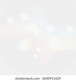 Blurred Colorful Light Spots with Gentle Glow and Gradient Blur for Celebration, UI or Dreamy Design