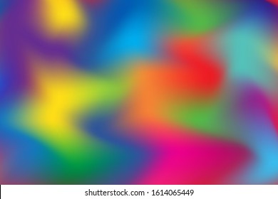 Blurred colorful mesh background. Colorful rainbow gradient.