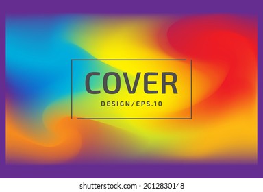 blurred colorful mesh gradient abstract background