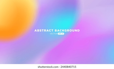 Blurred colorful soft abstract background vector