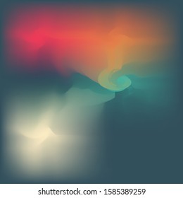 Blurred Complication Color Background Design 1