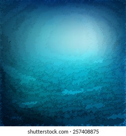 Blurred dark blue background with abstract texture