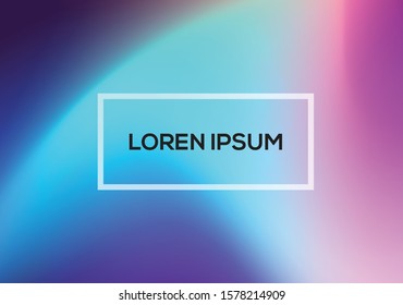 Blurred Dark blue colors mesh background. Colorful rainbow gradient. Smooth blend banner or poster template. editable soft bright colored abstract in without transparency.