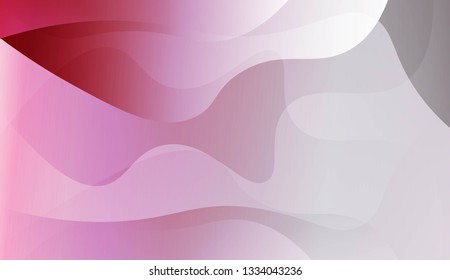 Blurred Decorative Design In Abstract Style With Wave, Curve Lines. For Design, Presentation, Business. Vector Illustration