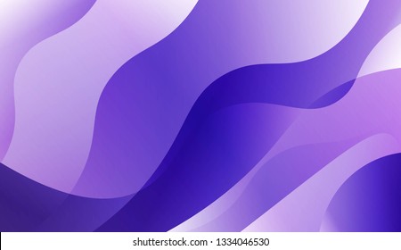 Blurred Decorative Design In Abstract Style With Wave, Curve Lines. For Futuristic Ad, Booklets. Vector Illustration.
