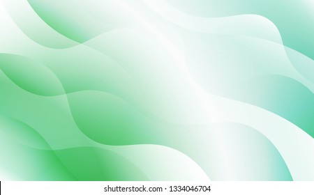 Blurred Decorative Design In Abstract Style With Wave, Curve Lines. For Design, Presentation, Business. Vector Illustration