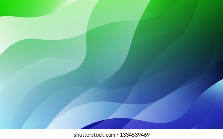 Blurred Decorative Design In Abstract Style With Wave, Curve Lines. For Design, Presentation, Business. Vector Illustration